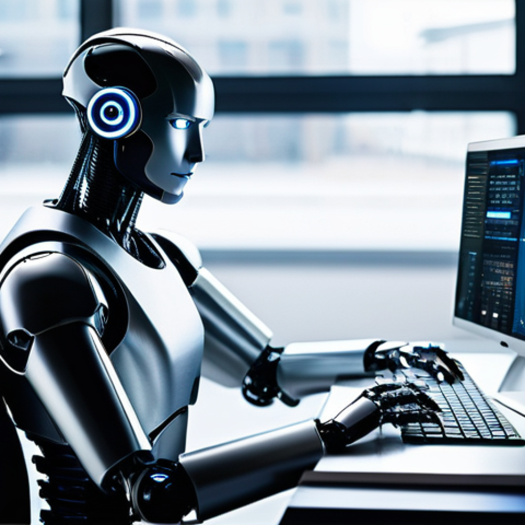 자연어 처리 모델을 위한 손실 함수 최적화 - **Prompt 1: AI Learning from Feedback**
"A diligent, friendly humanoid robot with sleek, minimal...