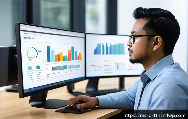 자연어 처리 모델 튜닝을 위한 교차 검증 기법 - A professional Malaysian data scientist in a modern office environment, analyzing natural language p...